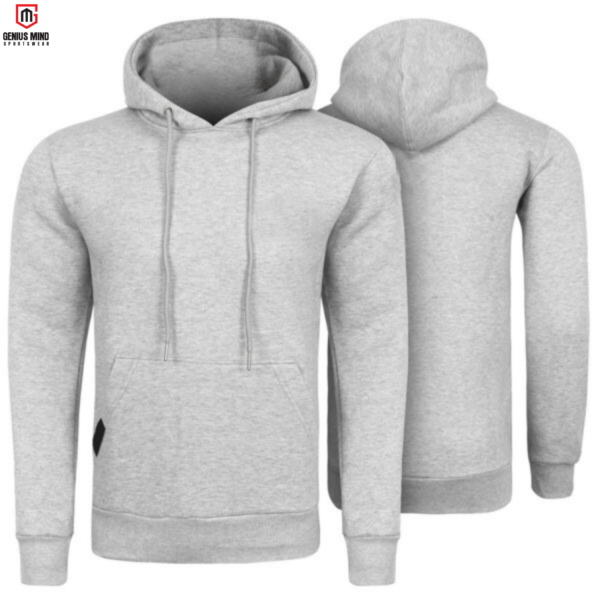 A variety of fashionable hoodies displayed on hangers, featuring different colors and designs suitable for men, women, and teenagers.