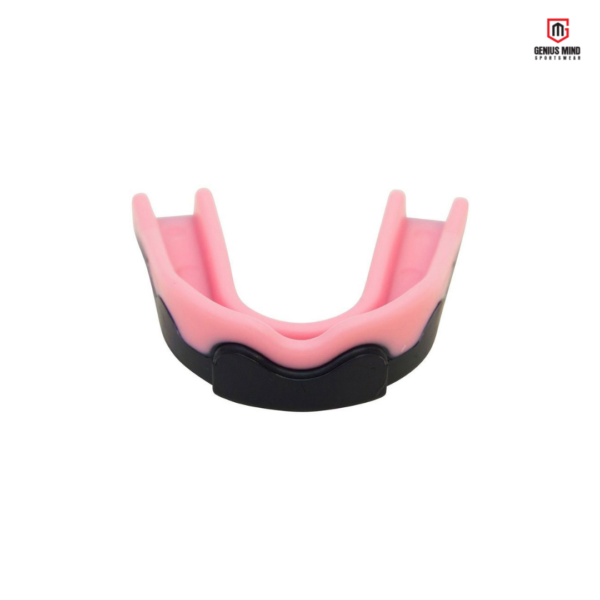 A custom-fitted sports mouth guard designed for optimal protection and comfort.