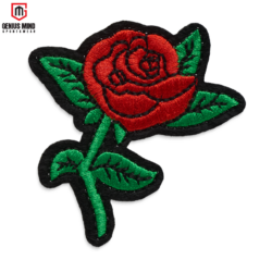 Rose Custom Embroidery Patch